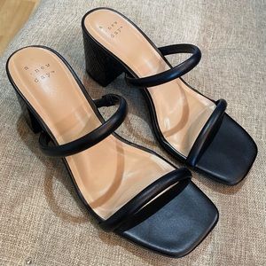 Women's Cris Shades of Beautiful Mule Heels - A New Day™ size 6